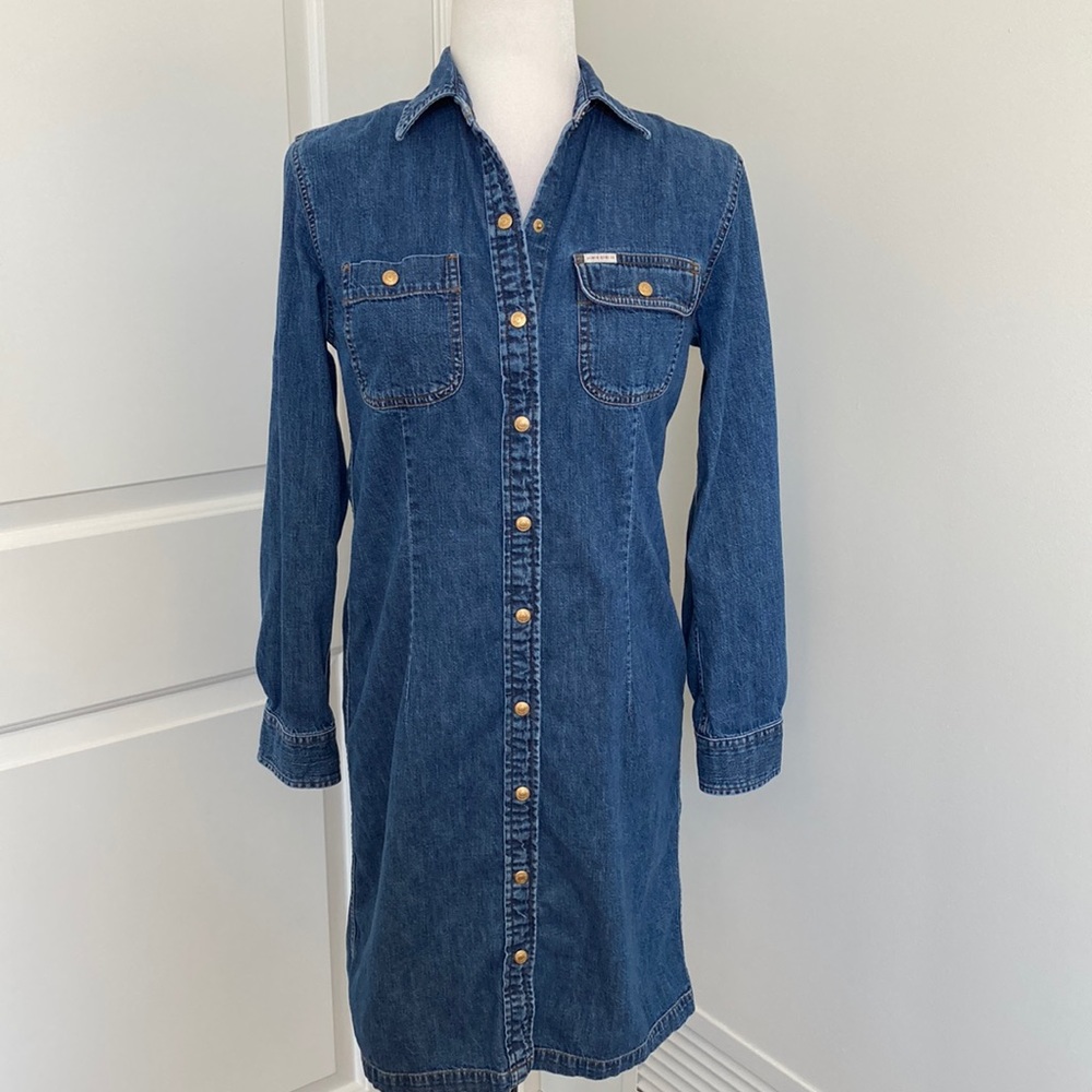 Ralph Lauren Blue Denim Dress
